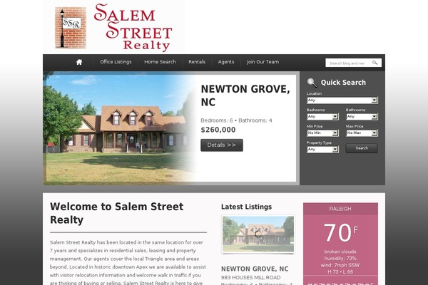 OpenDoor theme site design template sample