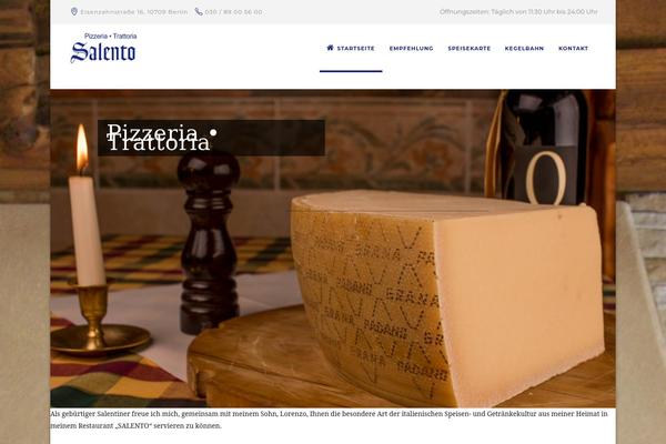 Risotto theme site design template sample