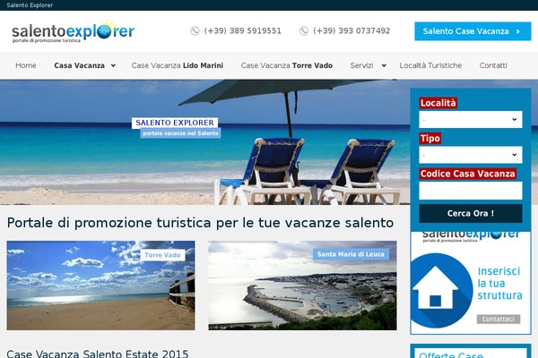 salentoexplorer.it site used Salentoexplorer