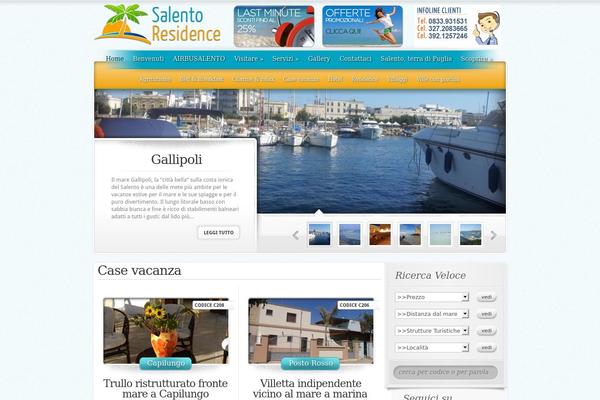 salentoresidence.com site used Garzia