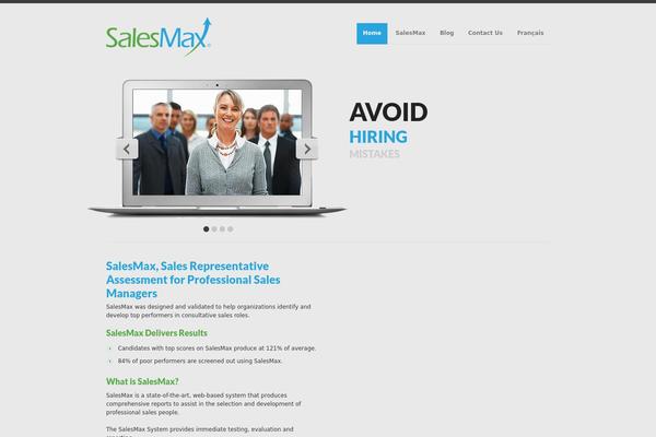 sales-max.com site used Theme1710