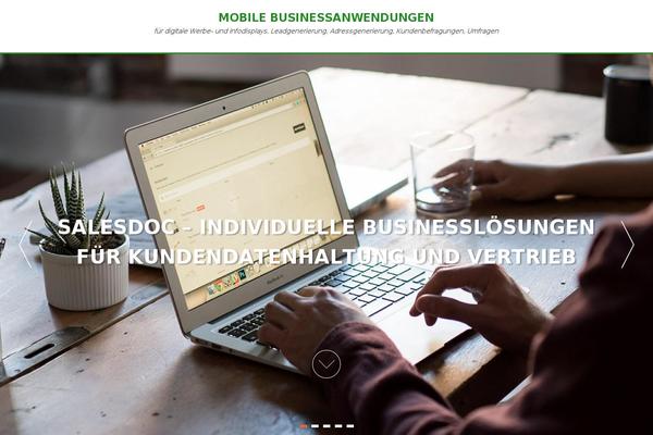 Customizr theme site design template sample