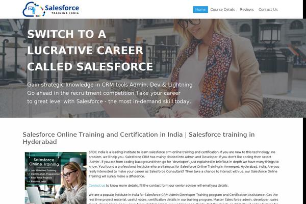 Advertica theme site design template sample