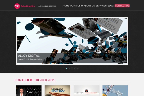 907 (NineZeroSeven) theme site design template sample
