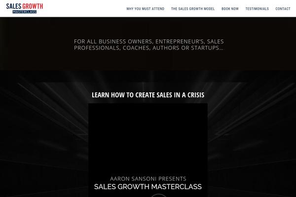 salesgrowth.com.au site used Fildisi-child