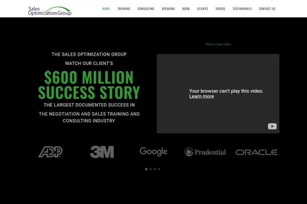 Howes-child theme site design template sample