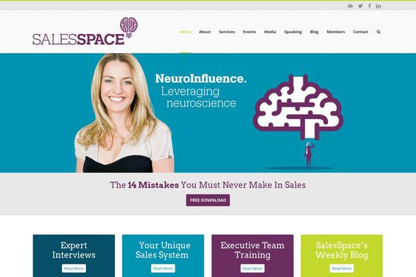 Minicorp theme site design template sample