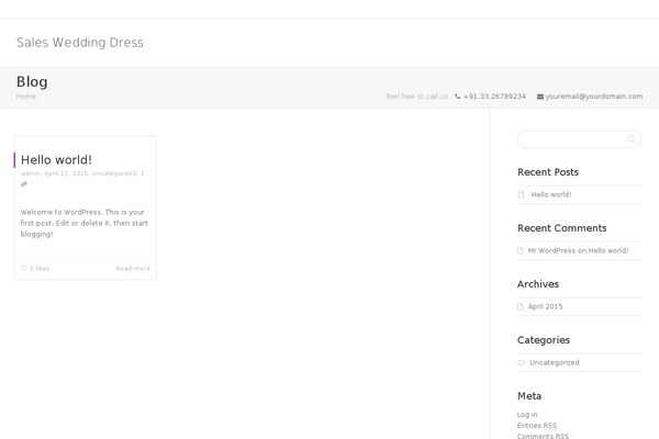 KLEO theme site design template sample