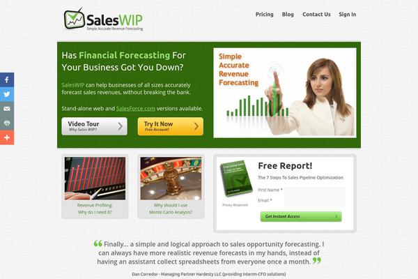 Terso theme site design template sample