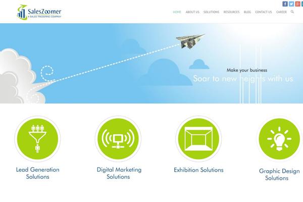 Interface theme site design template sample