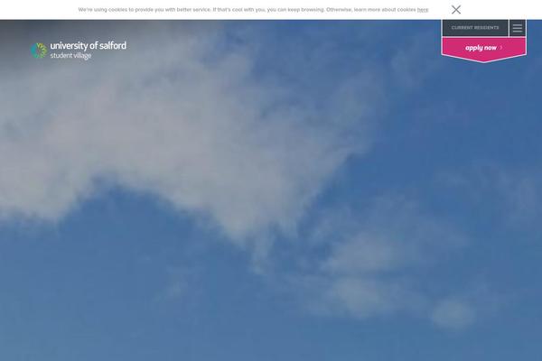 Mycampusvillage theme site design template sample