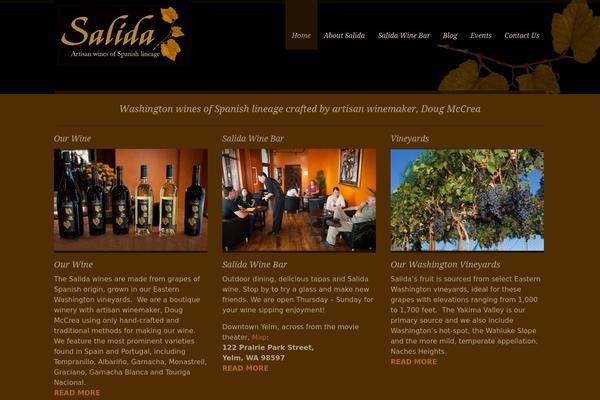 White Rock theme site design template sample