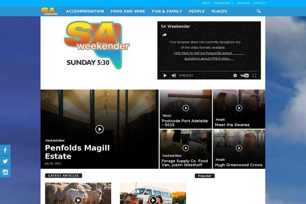 Site using Fuse Social Floating Sidebar plugin
