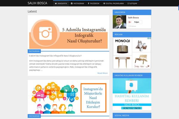 MagXP theme site design template sample