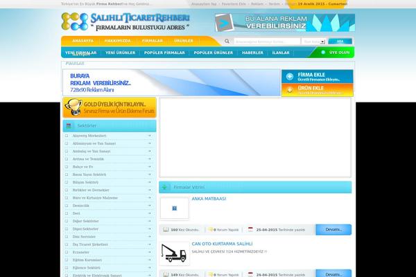 Firma theme site design template sample