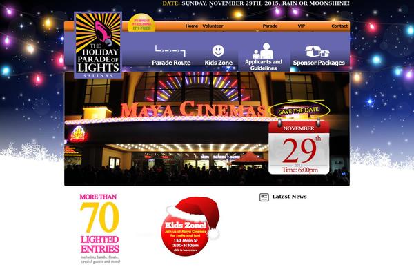 salinasparade.com site used Parade
