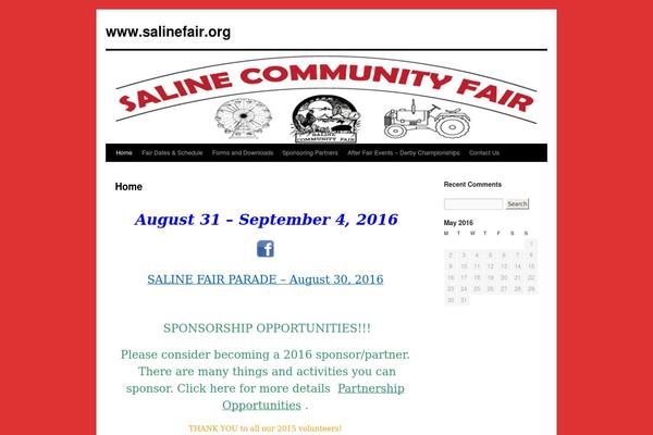 Twenty Ten theme site design template sample