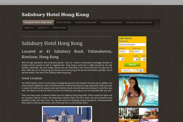 Büro theme site design template sample