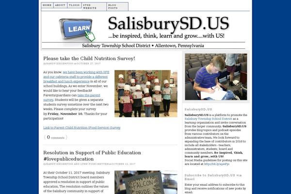 Thesis 1.8.5 theme site design template sample