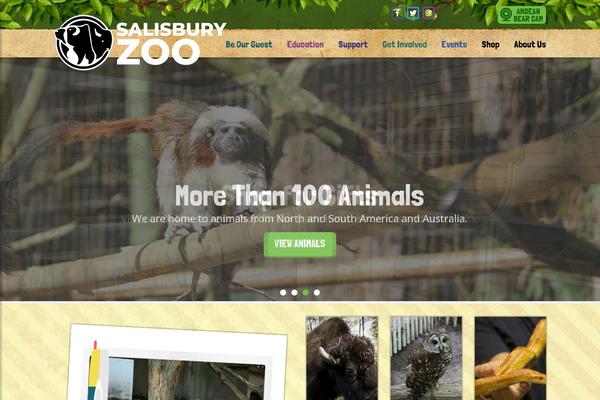 Darwin theme site design template sample