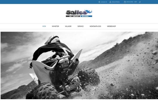Legenda theme site design template sample