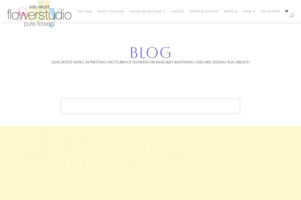 Site using Divi-shop-builder plugin