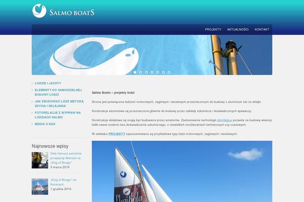 Phosphor theme site design template sample