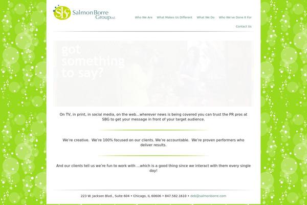 Toolbox theme site design template sample