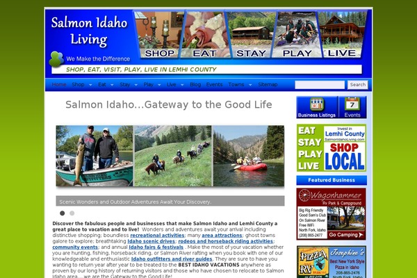 salmonidaholiving.com site used Weaver
