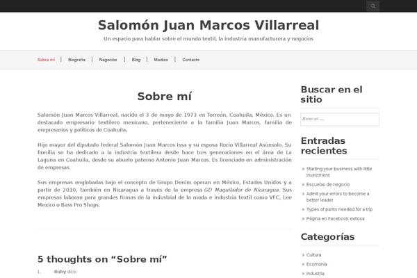 Hiero theme site design template sample