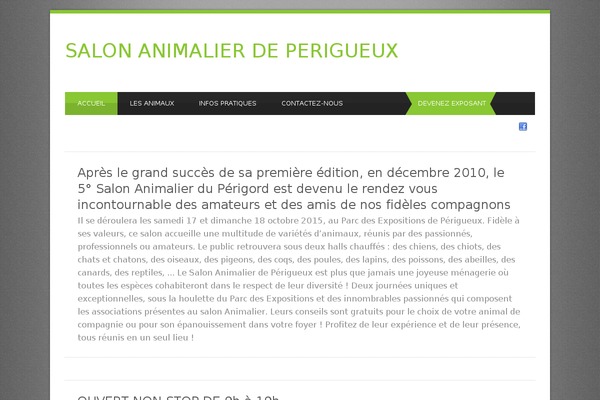 Parcexpo theme site design template sample