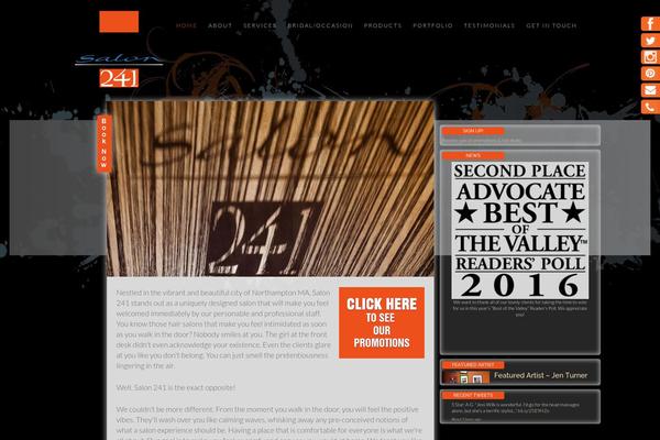 Site using Genesis Responsive Slider plugin