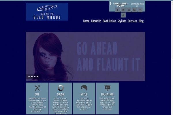 Zig Zag theme site design template sample