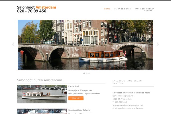 The Cotton theme site design template sample