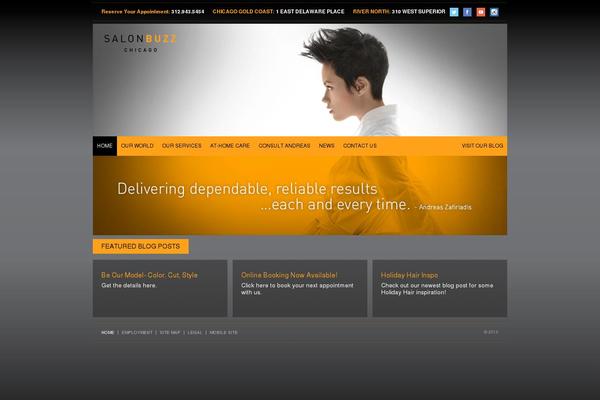 Sal theme site design template sample