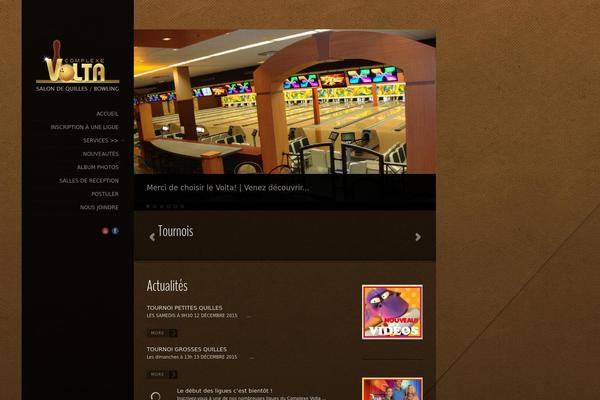 Myriad theme site design template sample