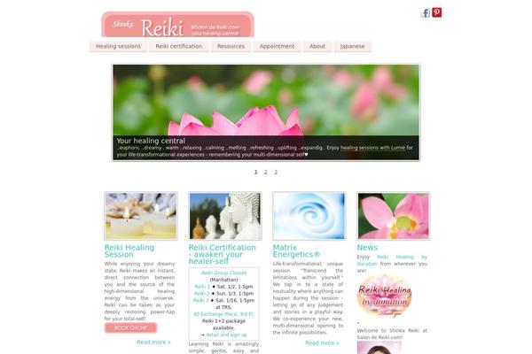 Mantra theme site design template sample