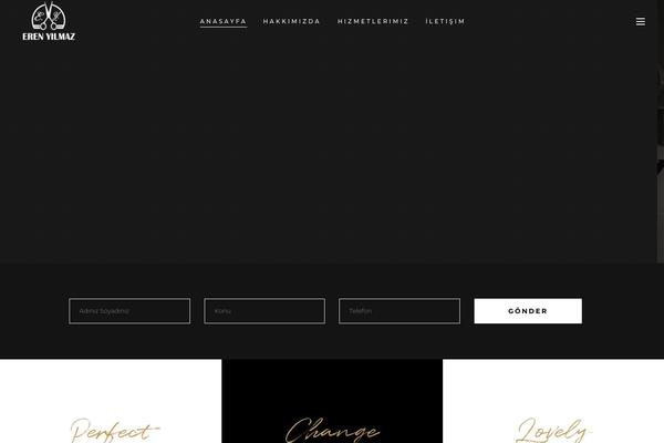 Curly theme site design template sample