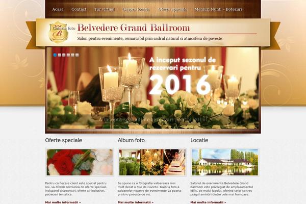 Boldy theme site design template sample