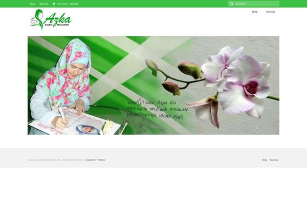 Virtue theme site design template sample