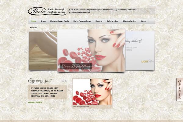 Cardamon theme site design template sample