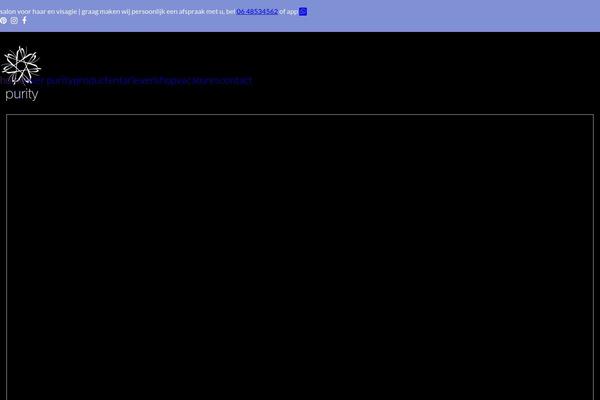 salonpurity.nl site used Golife-child-theme