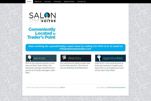 Canvas theme site design template sample