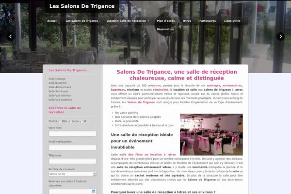 The Palace theme site design template sample