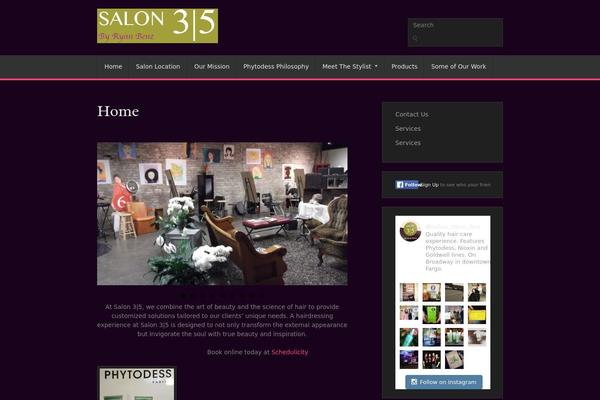 Bandana theme site design template sample