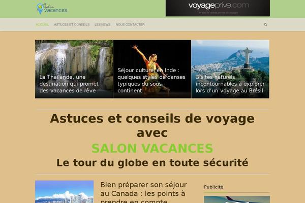 Throne theme site design template sample