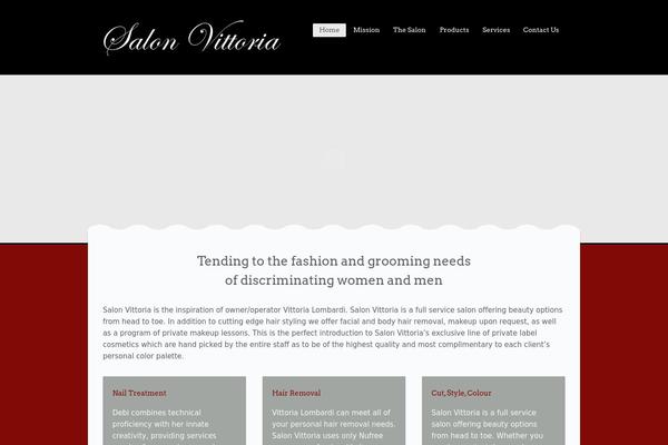 Beautypress theme site design template sample