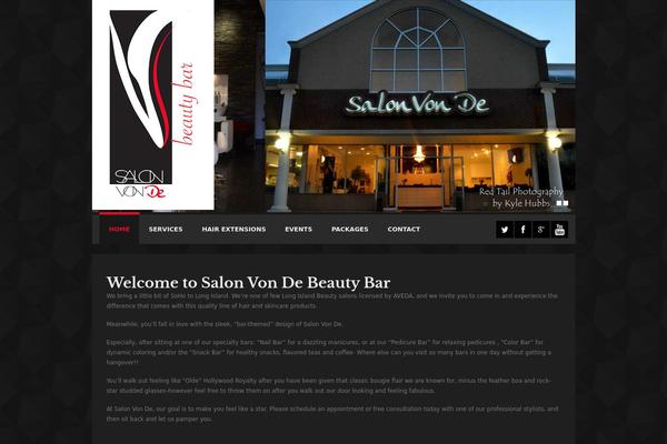 Spalon theme site design template sample
