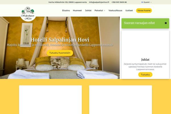 salpalinjanhovi.com site used Salpalinjan-hovi