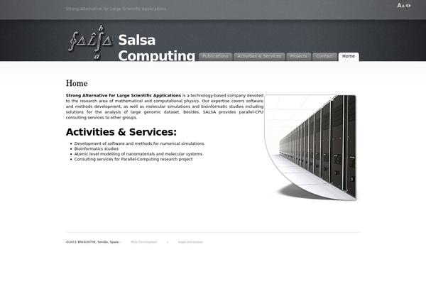 Site using External plugin